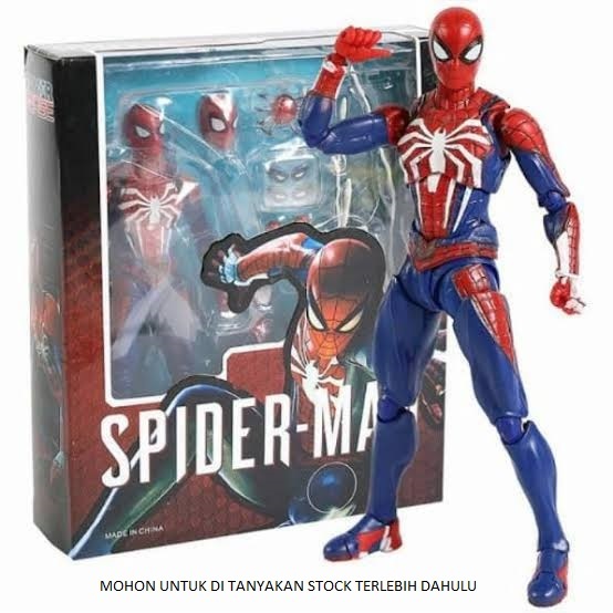 Action Figure SHF  Spiderman ps4 H. 15CM