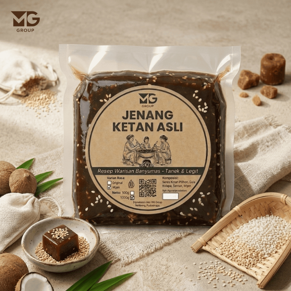 [PREMIUM] - JENANG KETAN WIJEN ASLI BANYUMAS - KEMASAN VACUUM 500GR