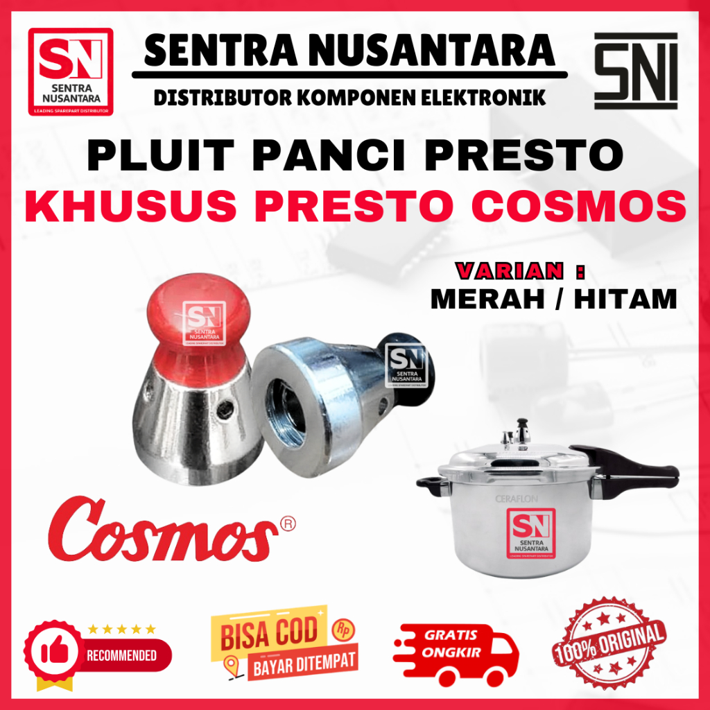 PLUIT TUTUP UAP PANCI PRESTO COSMOS ORIGINAL | PLUIT PRESTO COSMOS ASLI | PELUIT PRESTO COSMOS SERBA