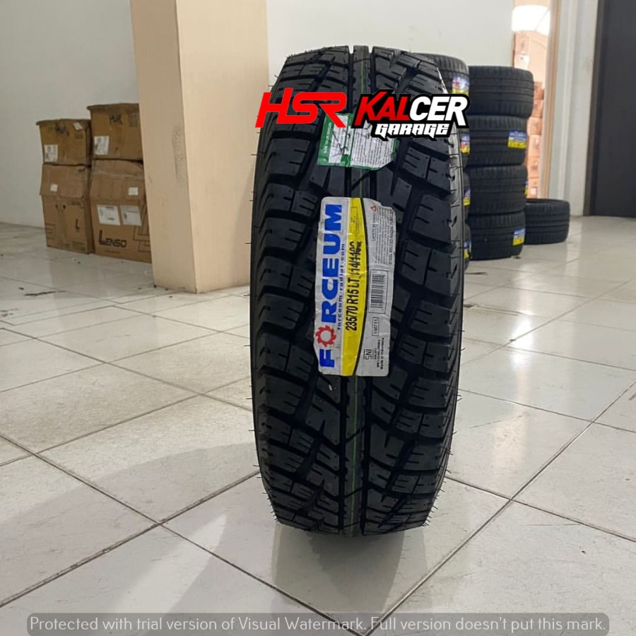 Ban Forceum ATZ 235 70 R15 - Ban Offroad SUV Gagah Grip Mantap di Segala Medan