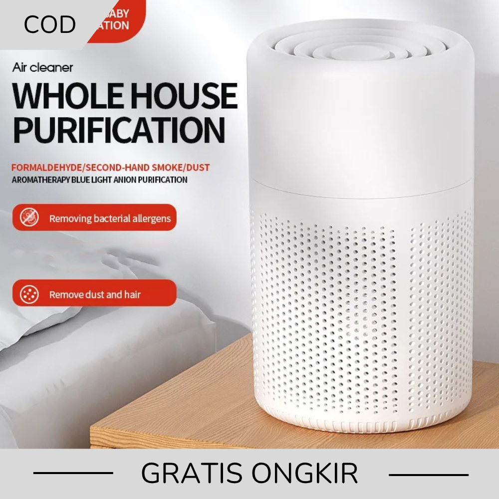 Air Purifier CREAROMA - Penyaring Udara, Deodorizer, Ion Negatif