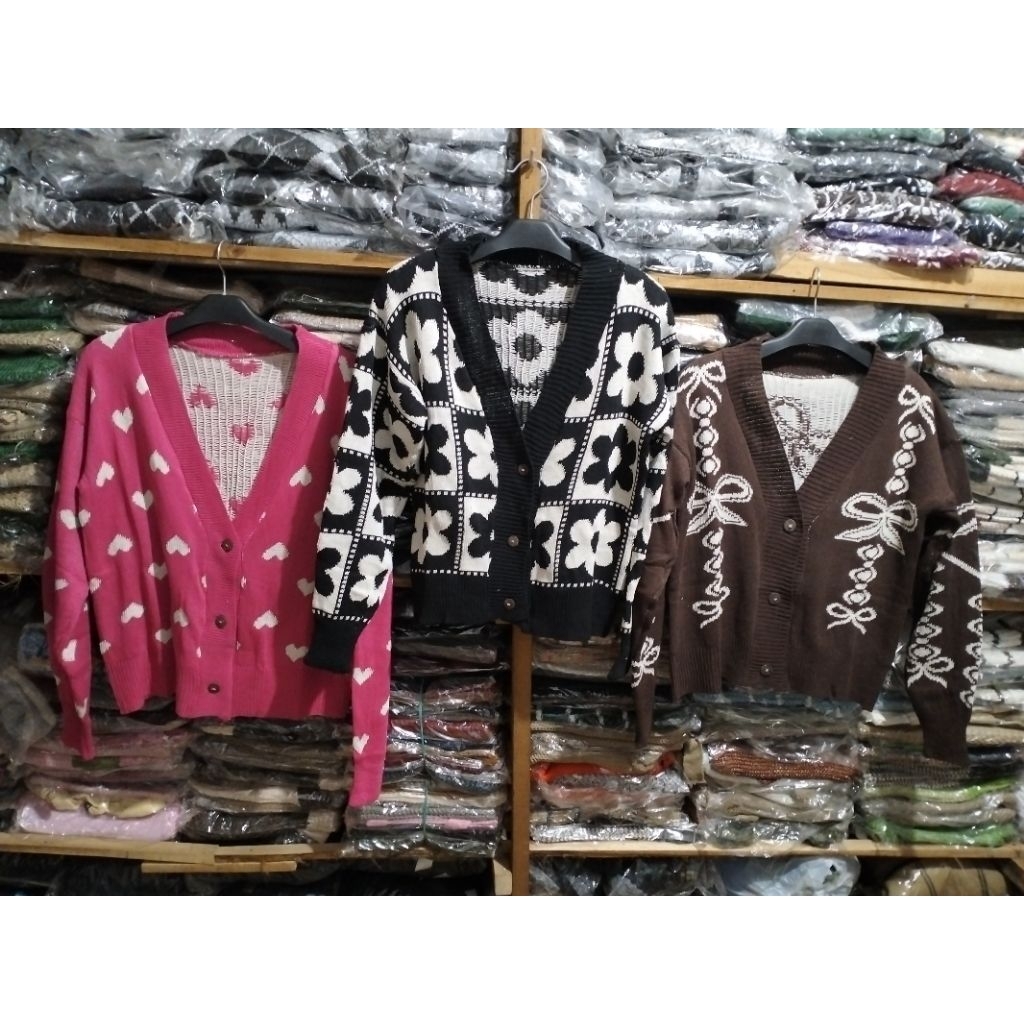 Cardigan dn Sweater Rajut By Dara Jaya Store