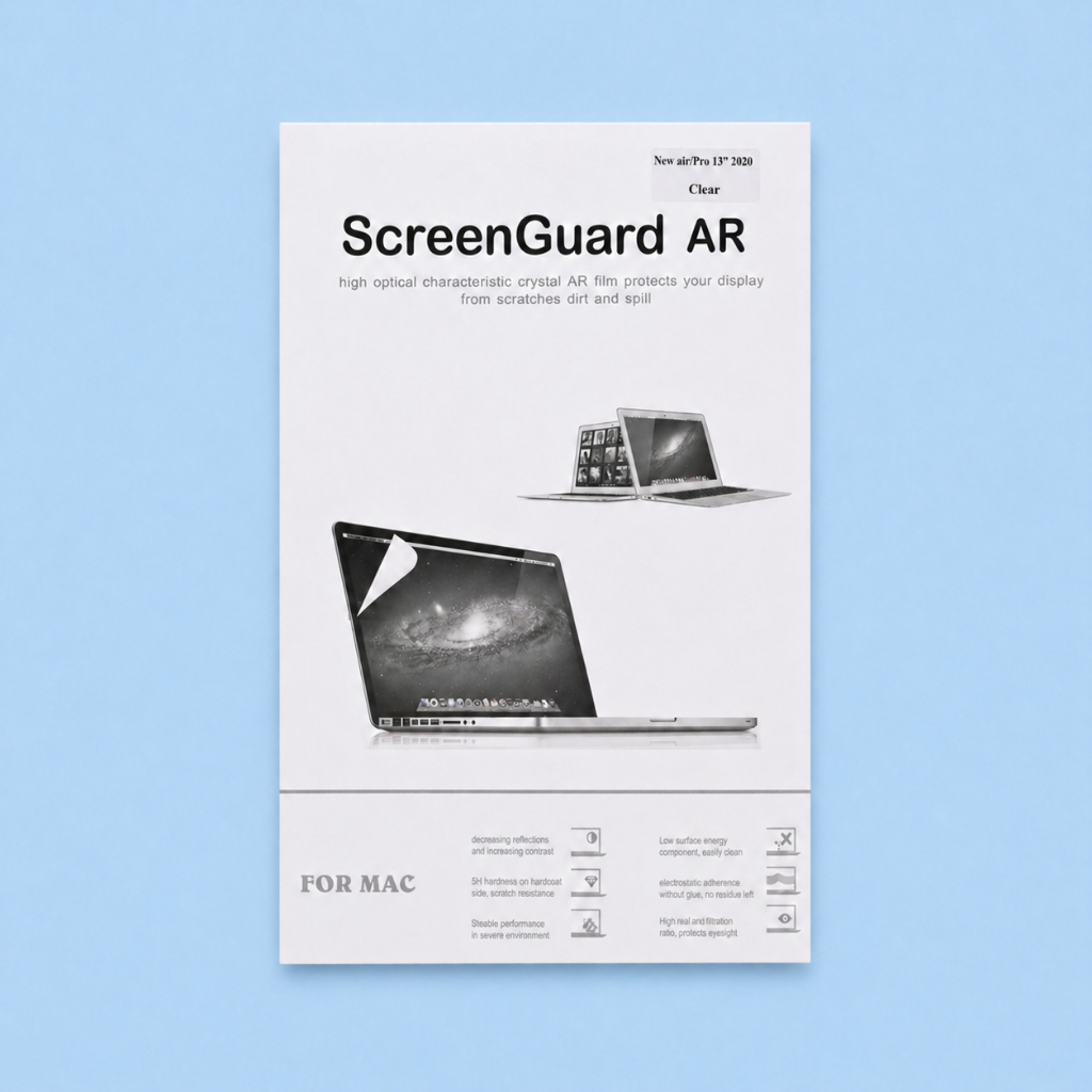 Screen Guard MacBook Air dan Pro M1 M2 M3 M4 - 13 14 15 16 Inch Anti Reflective AR Film Antigores La