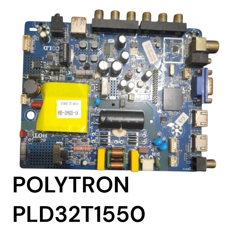 MB TV LED POLYTRON PLD32T1550 MAINBOARD MESIN TV LED POLYTRON