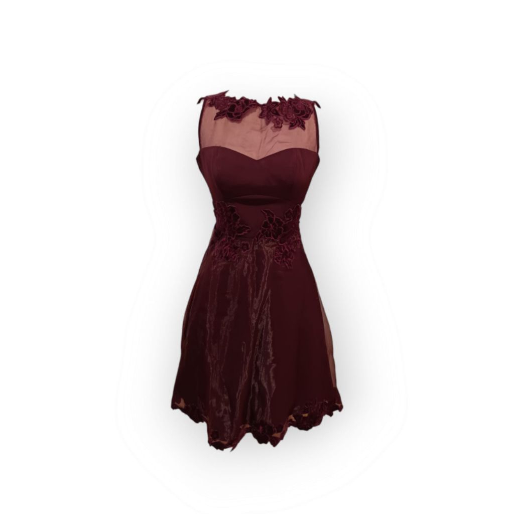 Karen Millen Party Maroon dress
