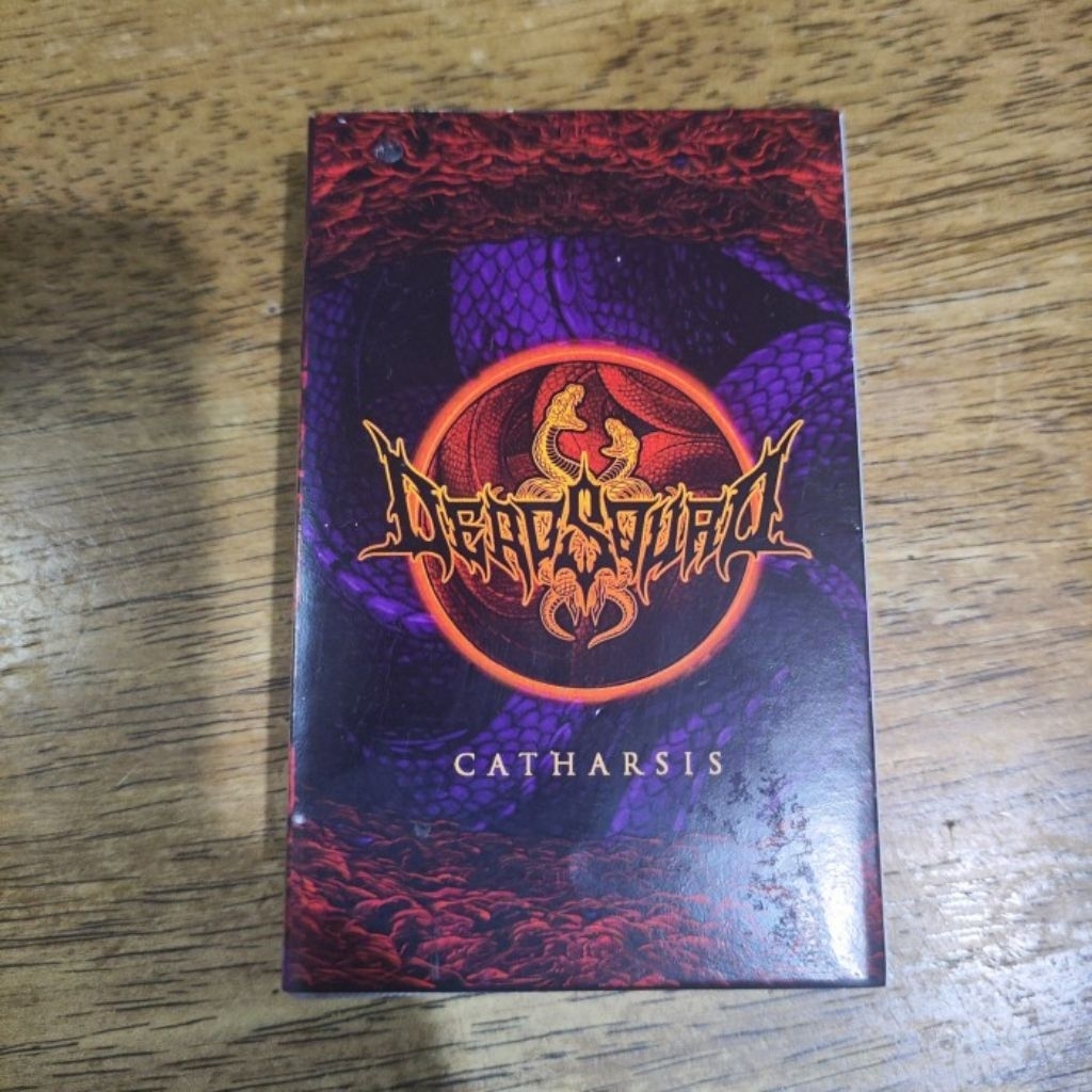 DEADSQUAD ORIGINAL. baru/segel. kaset DEADSQUAD album catharsis