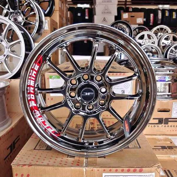 velg racing black chrome venom 6 ring 16 untuk ertiga terios xpander brv innova grand max