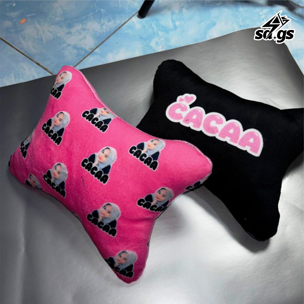 BANTAL LEHER MOBIL BANTAL MOBIL BANTAL JOK MOBIL FACE NAMA PATTERN TERMURAH FREE DESAIN FOTO KADO UL