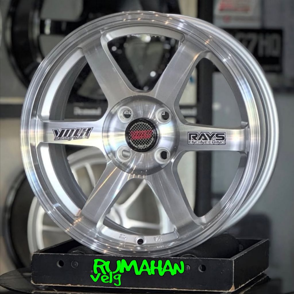 velg TE37 OG r16 lebar 7 pcd 4x100 ET 40 mobil ring 16 pnp mobil agya ayla swift fronx brio jazz cit
