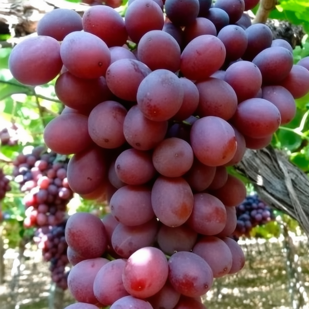 Anggur merah bibit anggur  import varietas NINEL