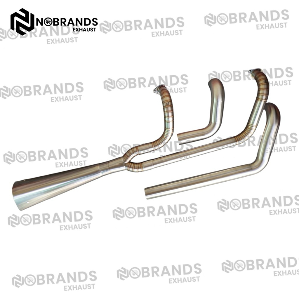 knalpot benelli keeway benda v252c type 2-1 Serenite full system by Nobrands Exhaust