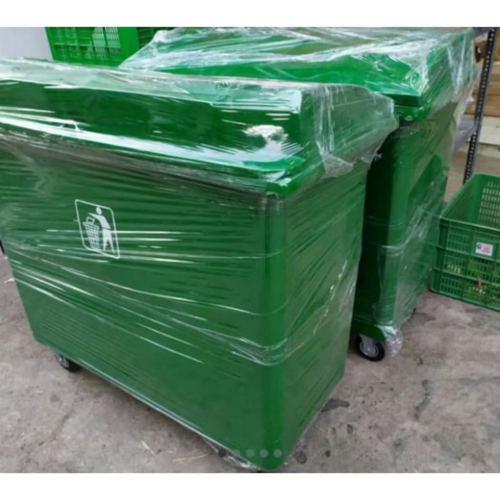 TEMPAT SAMPAH BESAR/TONG SAMPAH BESAR / BAK SAMPAH BESAR 660L