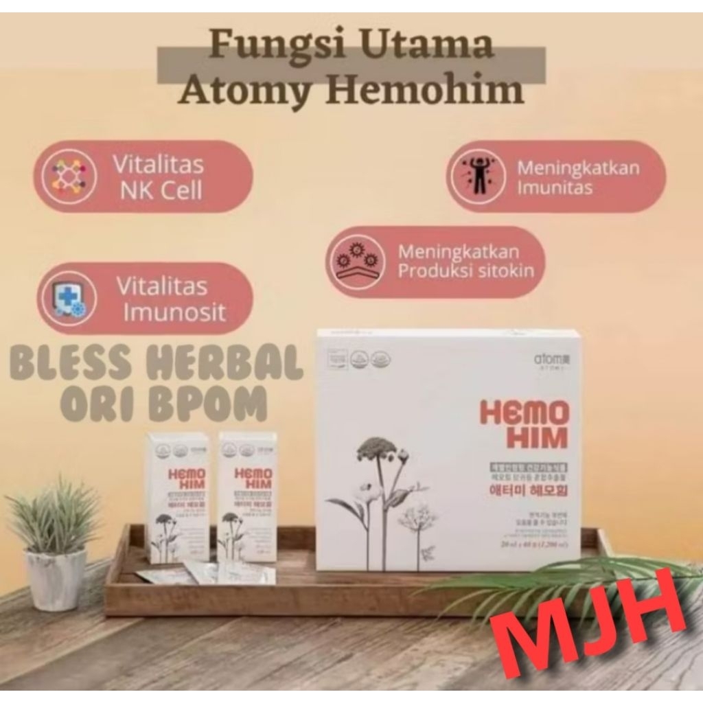 Atomy Hemohim Korea segel aslinya ORI exp terbaru 2027  isi 60 sachet