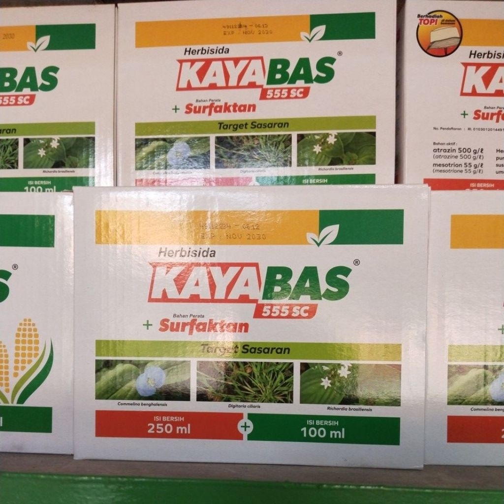 obat pertanian herbisida jagung kayabas 250ml