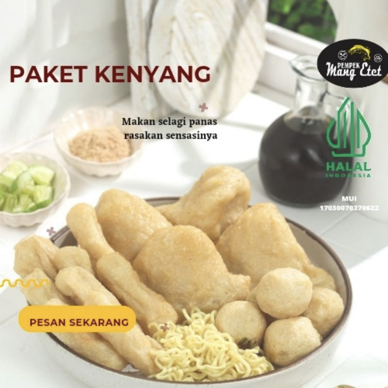 PEMPEK PAKET KENYANG CUKO PEDAS