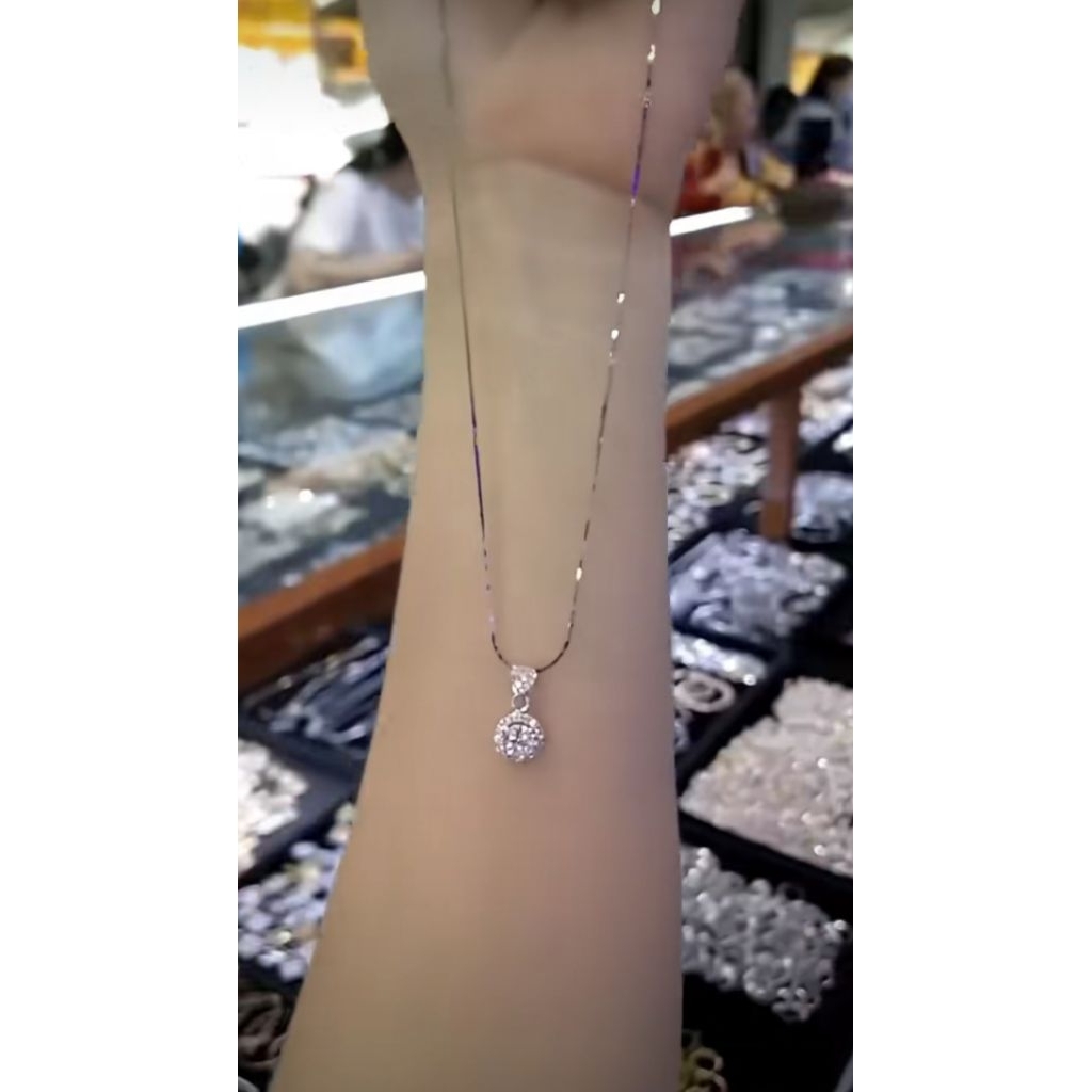 nota kalung emas kadar menengah