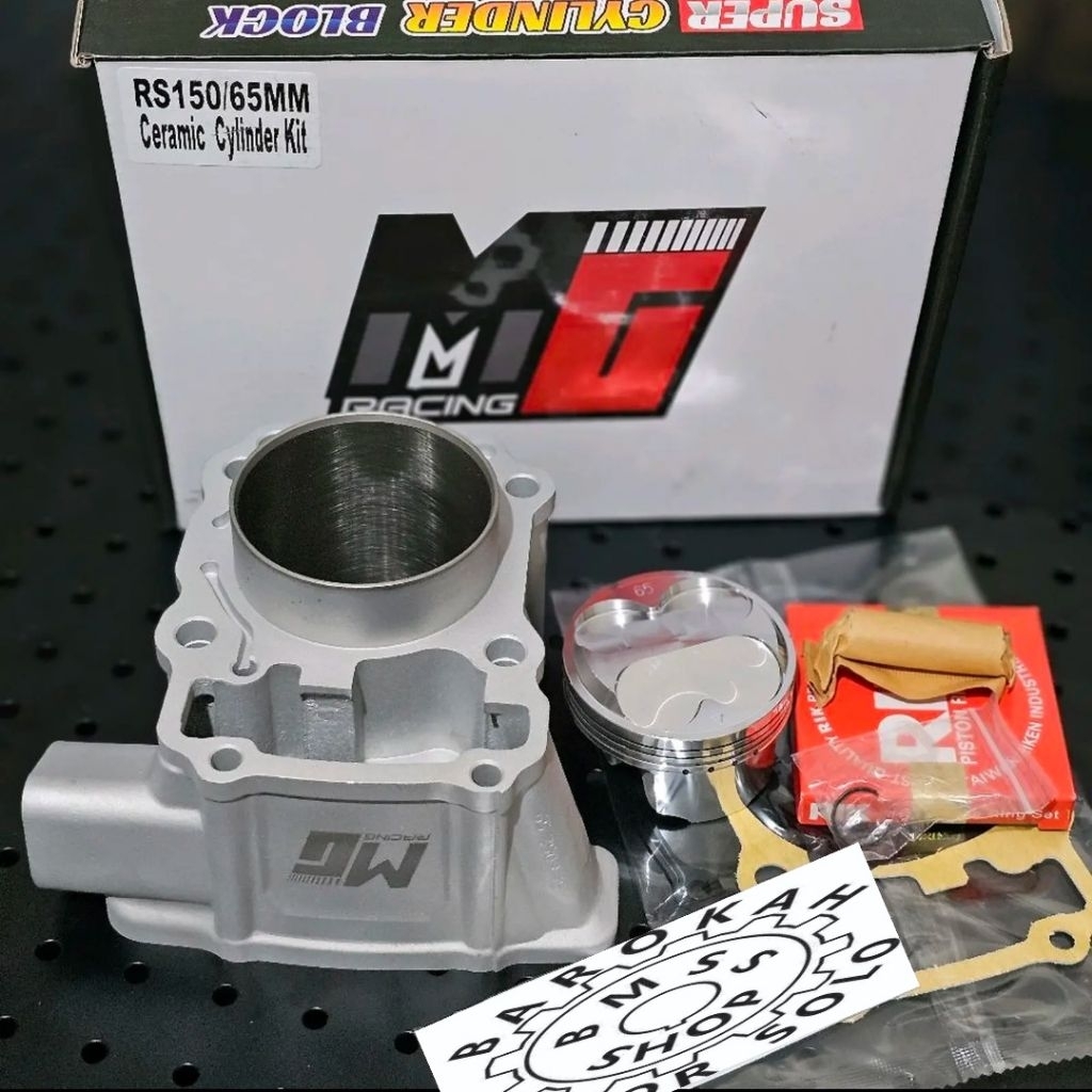 Cylinder Blok Mg Racing Sonic 150 - Gtr 150 65 Mm Ceramic