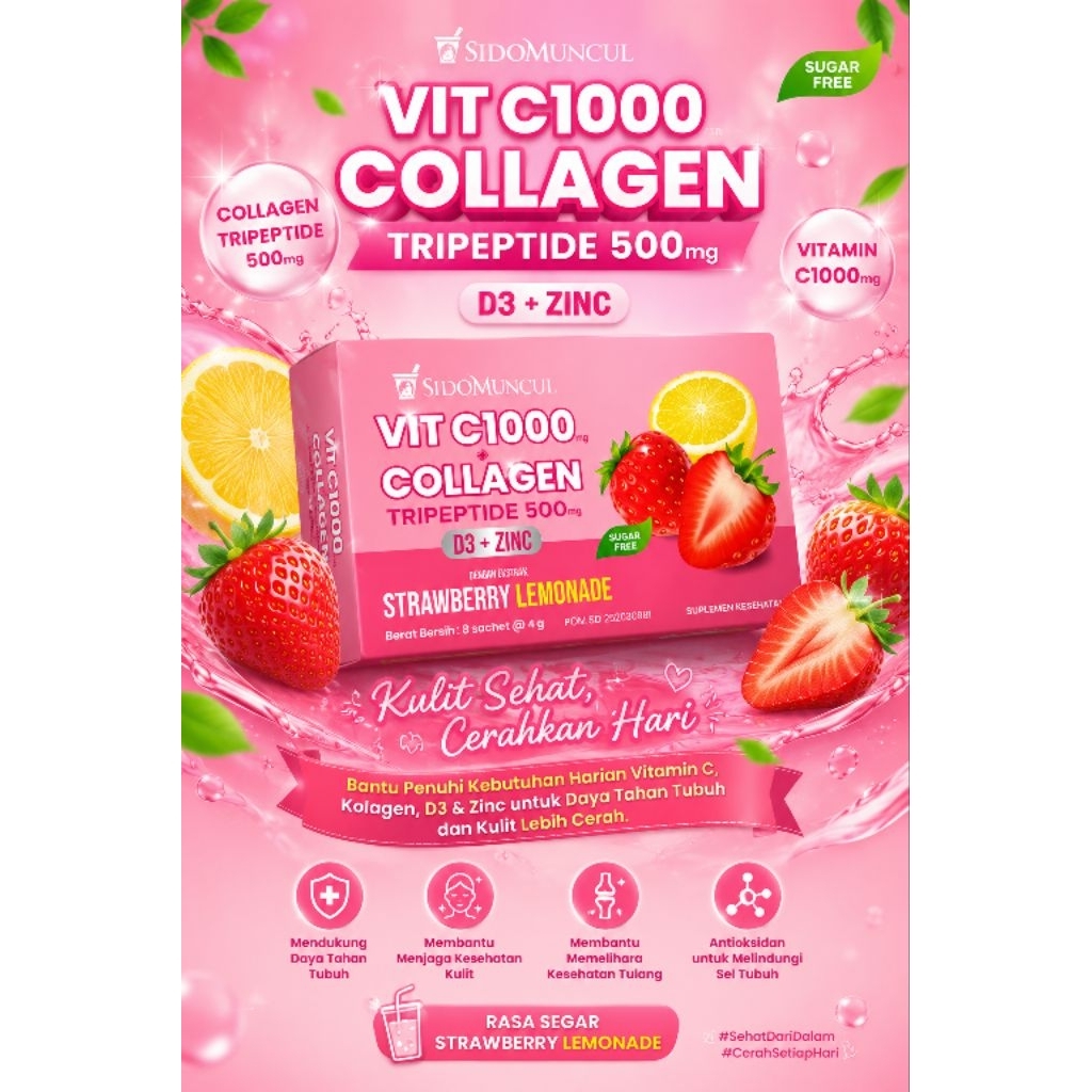 vit c 1000 collagen sidomuncul