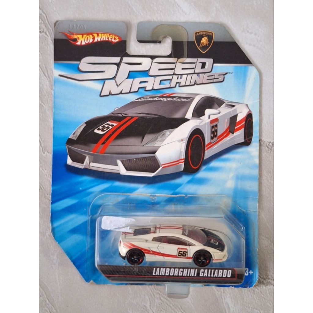 HotWheels Speed Machines Lamborghini Gallardo putih