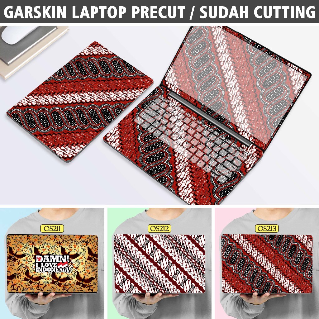 Precut Garskin Sticker Laptop Protector Kompatibel dengan MSI Notebook Fullbody Bottom Bezel Palmres