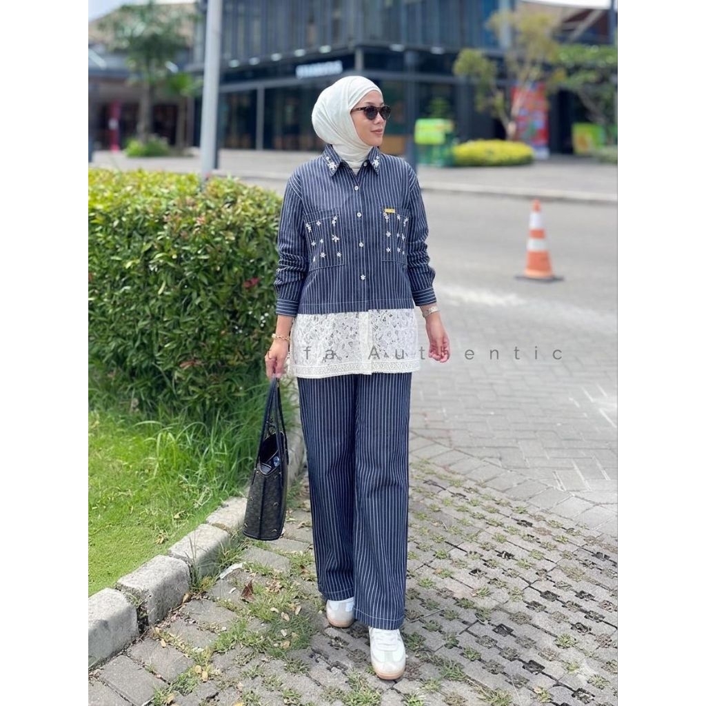 FATIA SET by Chatifa Authentic | Setelan kekinian | 100% Original