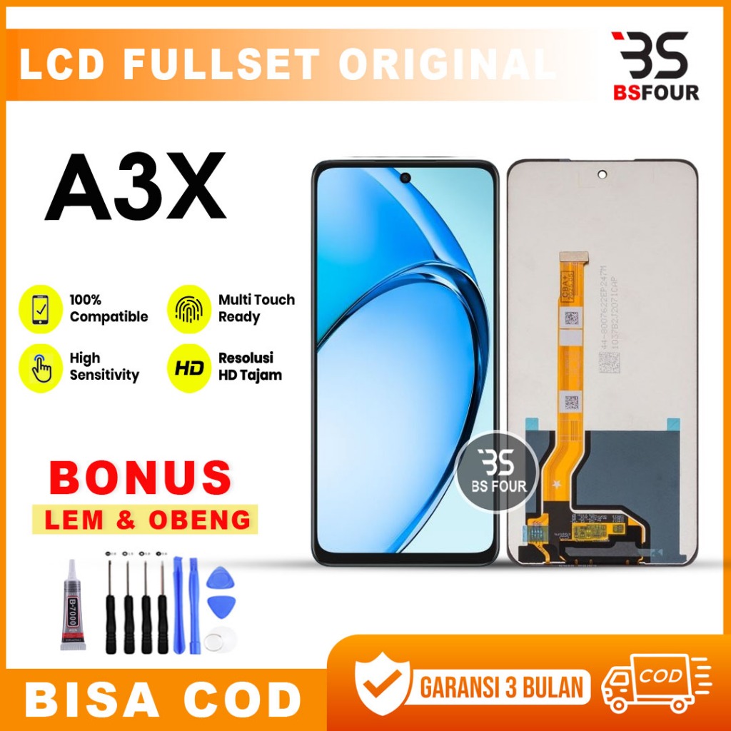Lcd Oppo A3X Original Fullset Touchscreen COD