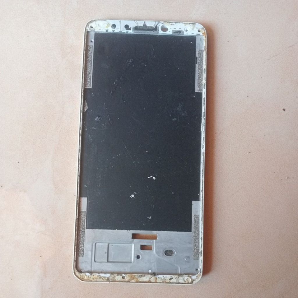 frame lcd tatakan lcd redmi 5 Rosy ori copotan