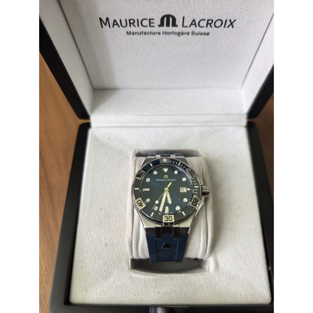 Maurice Lacroix Aikon Venture Blue dial automatic 42mm