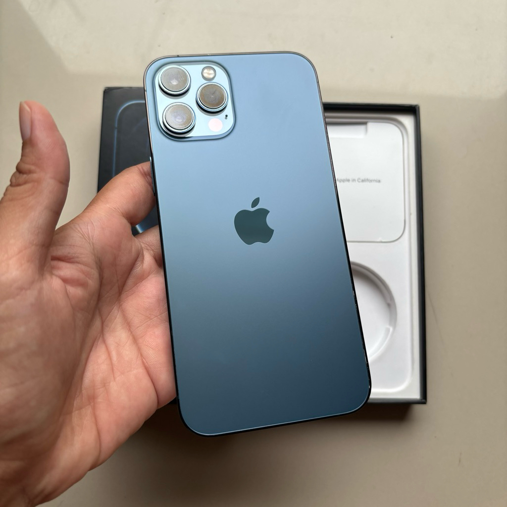 IPHONE 12 PRO MAX 128GB SECOND IBOX PACIFIC BLUE