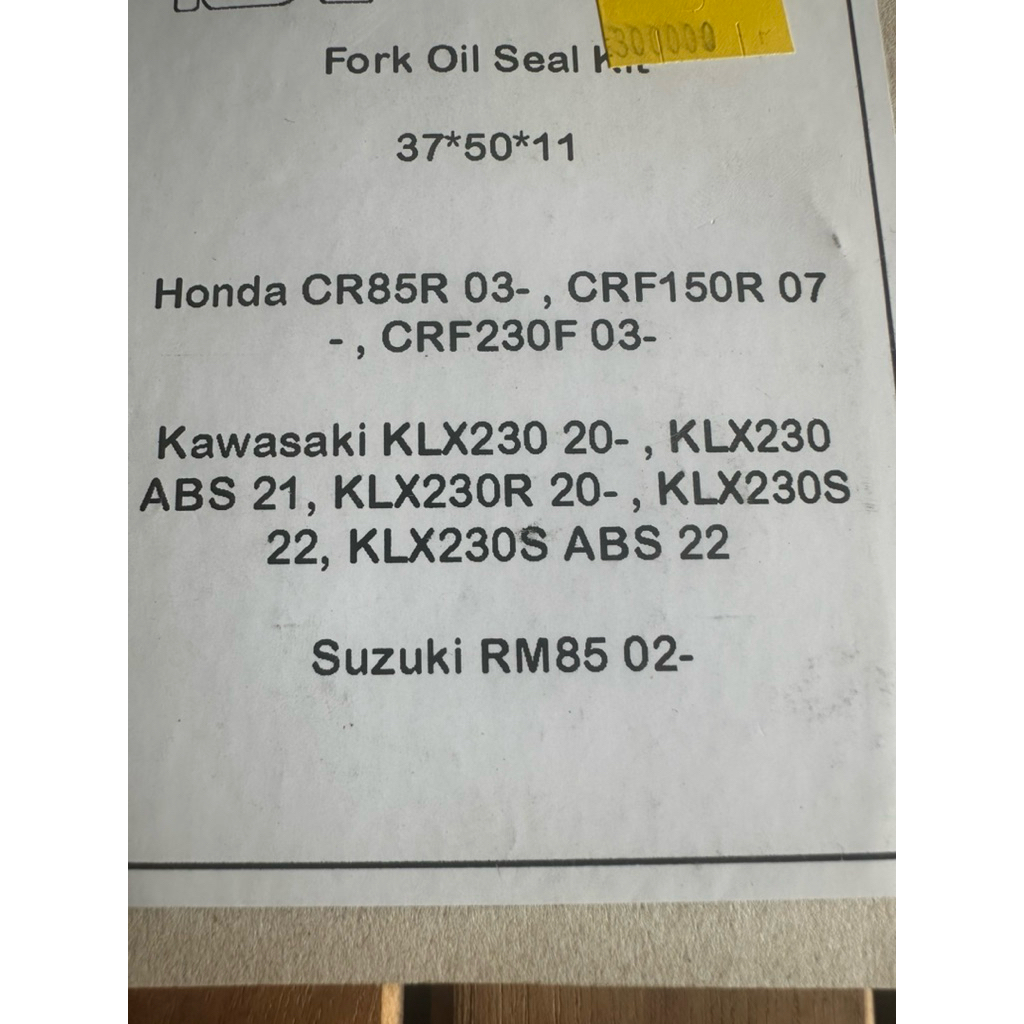 seal shock usd klx 230 cr85 crf150 crf230 suzuki rm85