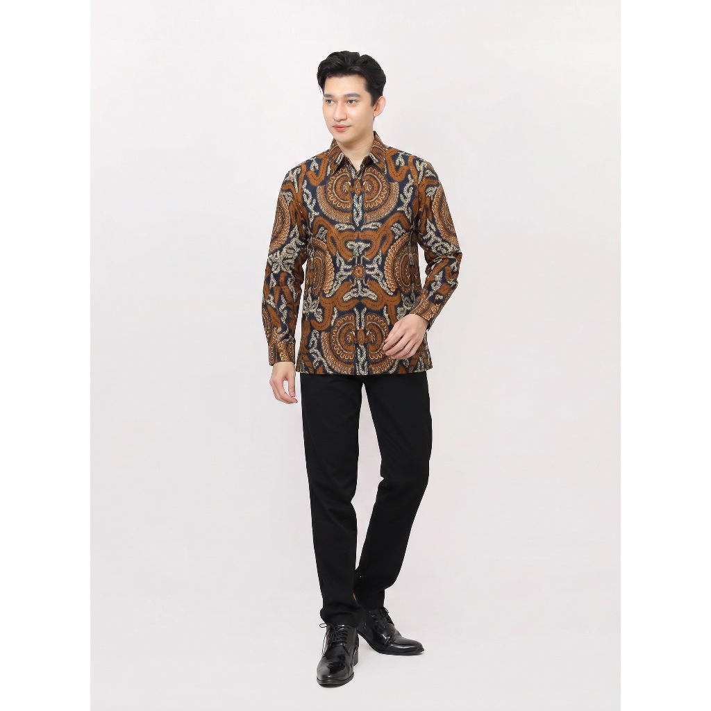 DANAR HADI - Kemeja Batik PA Kepet Sakembaran - 5KESK.78.0225 - Hitam