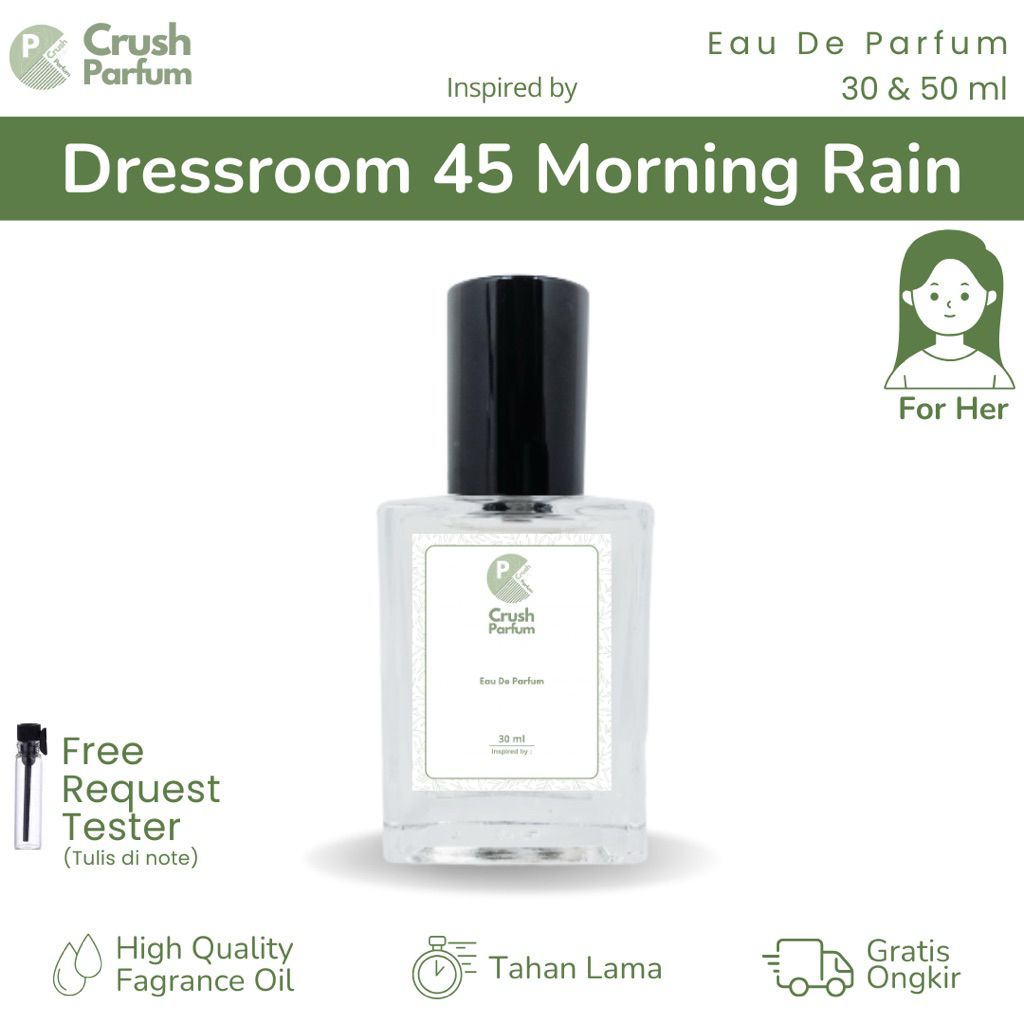 PARFUM TAEHYUNG W.DRESSROOM-45 MORNING RAIN BY CRUSH PARFUM