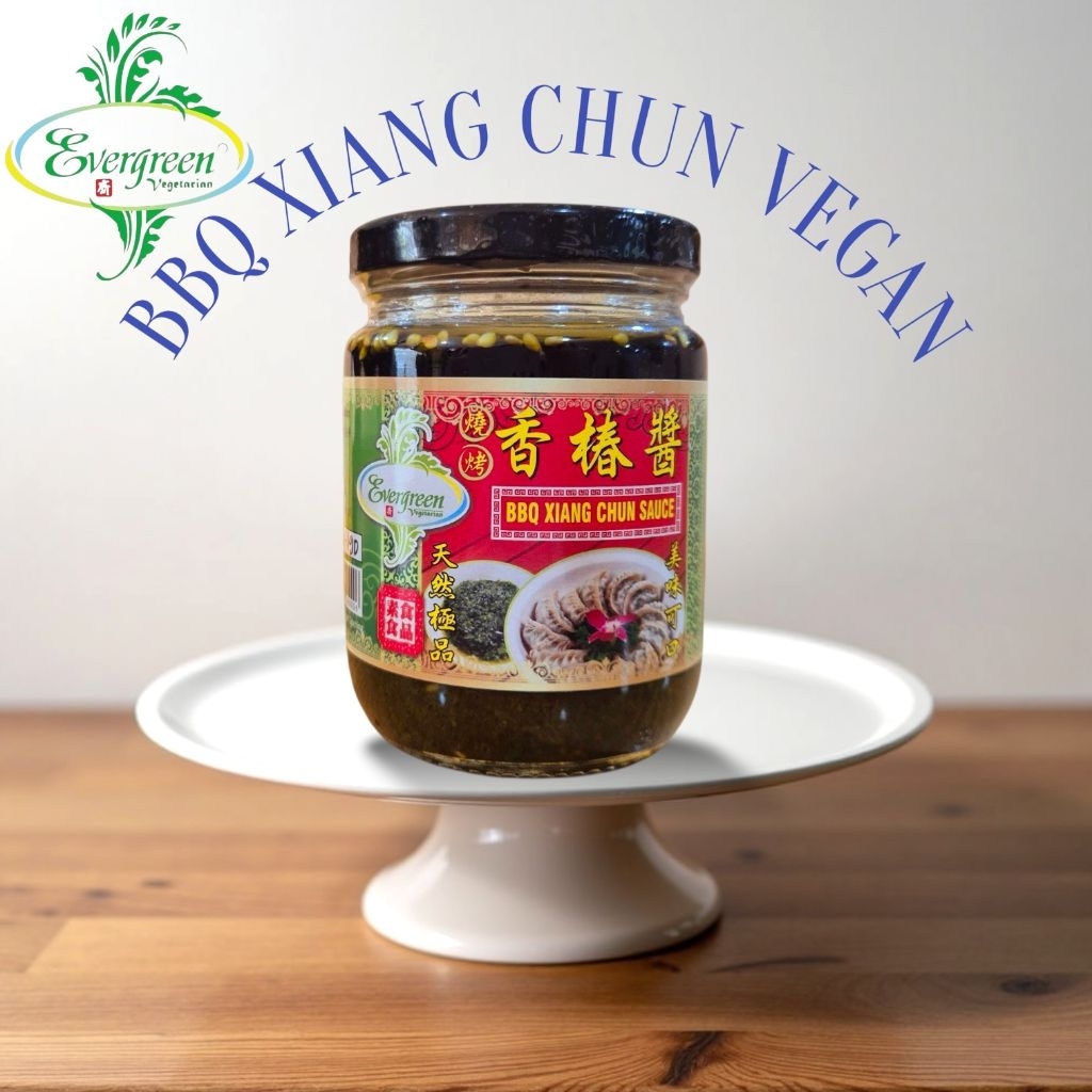 Bbq Sauce Xiang Chun vegan /chinese cedar oil siap saji