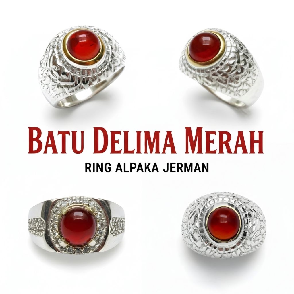 Cincin Batu Merah Delima