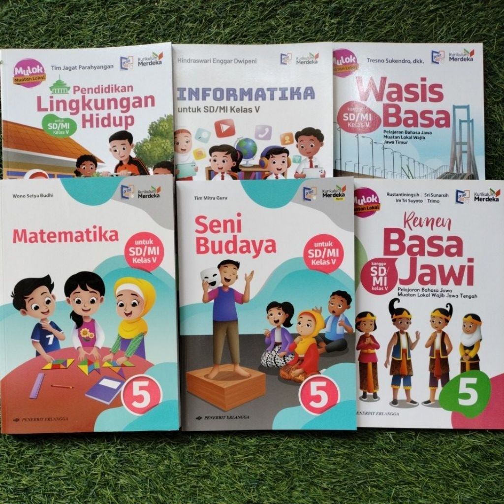 BUKU ERLANGGA KURIKULUM MERDEKA KELAS 5