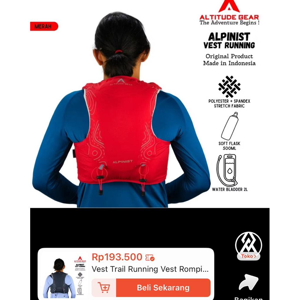 HYDROPACK 10 L BEKAS ENDORSE
