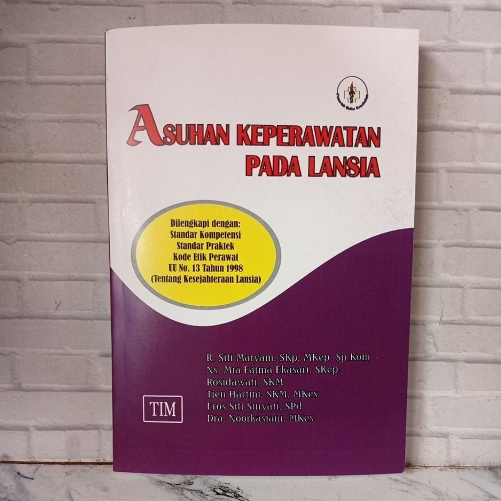 buku bekas asuhan keperawatan pada lansia