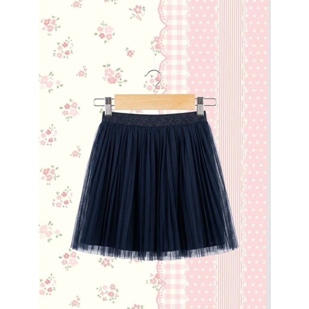 Uniqlo Kids Dark Navy Tutu Mini Skirt Size 110