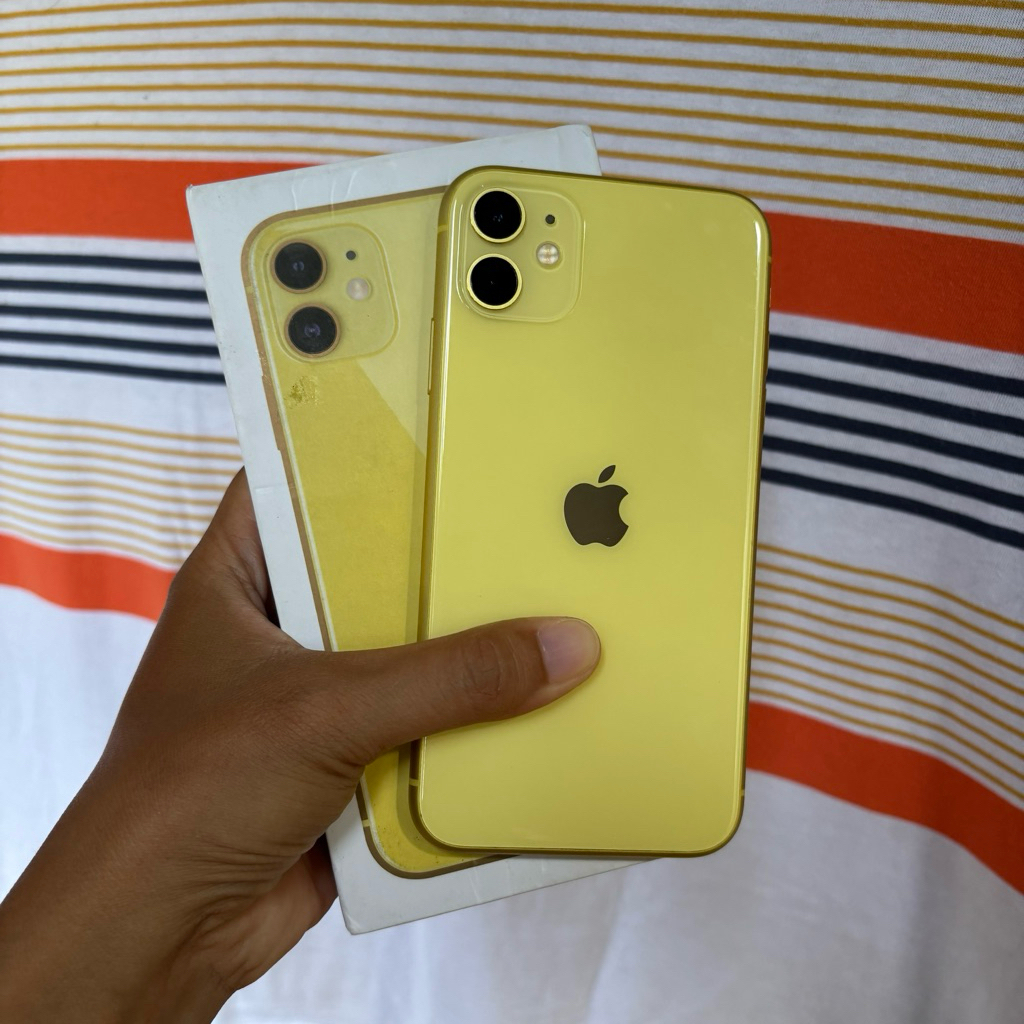iPhone 11 64/128/256GB - Second iBox Bea Cukai Original Apple