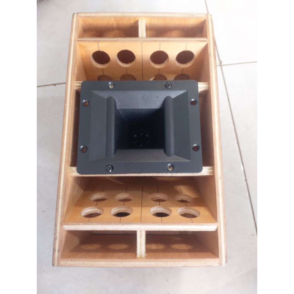 box paratob 4 inch plus speaker acr  tweeter audax bekas suara normal