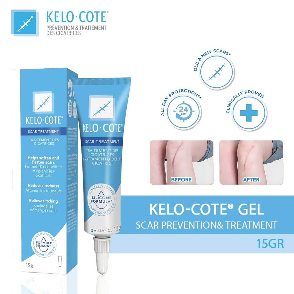 Kelo Cote  Scar Gel 15gr / Scar Removal Ointment/Advanced Formula Scar Gel