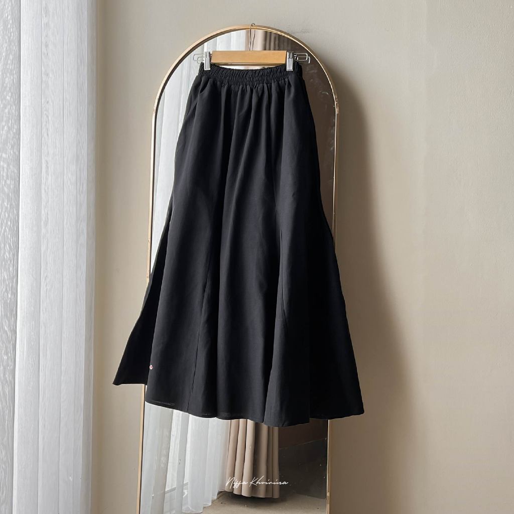 RIANI SKIRT REJECT BYNISSAKHOIRINA - REJECT BYNISSAKHOIRINA-ROK LINEN SALE-REJECT SALE-DEFECT SALE