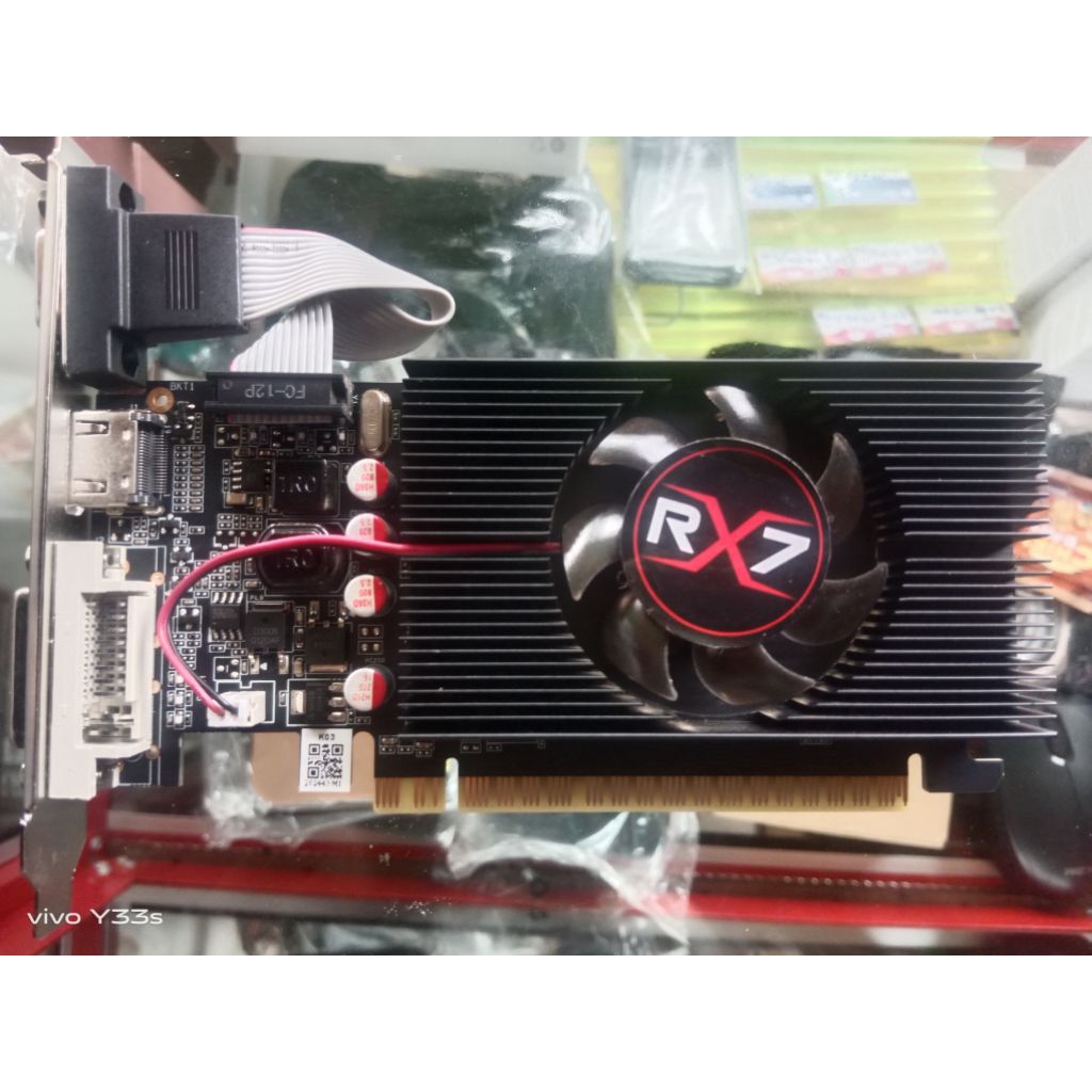 VGA CARD RX7 GT 610 Lp 2GB Bekas Copotan