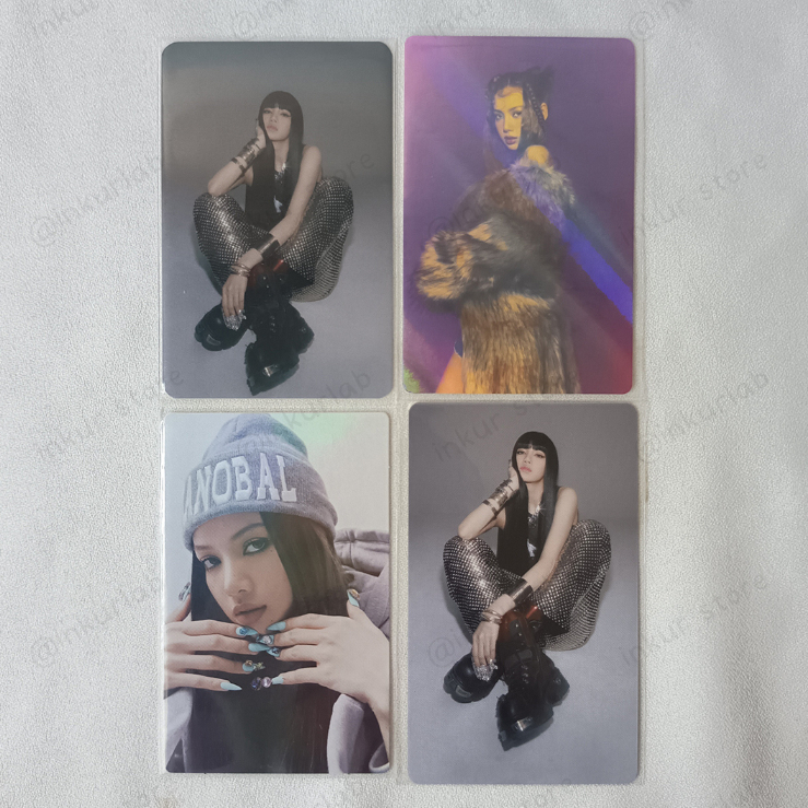 Photocard BLACKPINK LISA - LALISA POB KNPOPS UMJ WEVERSE Official SET