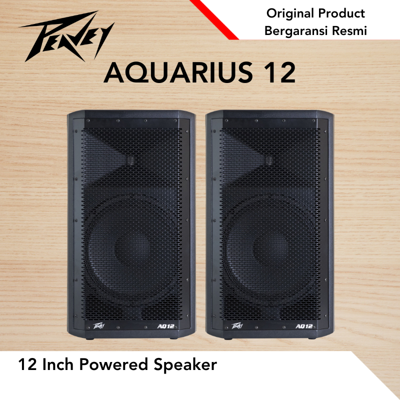 Peavey Aquarius AQ 12 AQ-12 AQ12 12 inch Powered Speaker Speaker Aktif