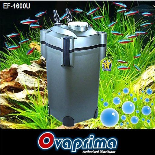 Resun EF-1600U Filter Tabung Aquarium Aquascape dengan Lampu UV Canister Filter with UV Lamp Resun E