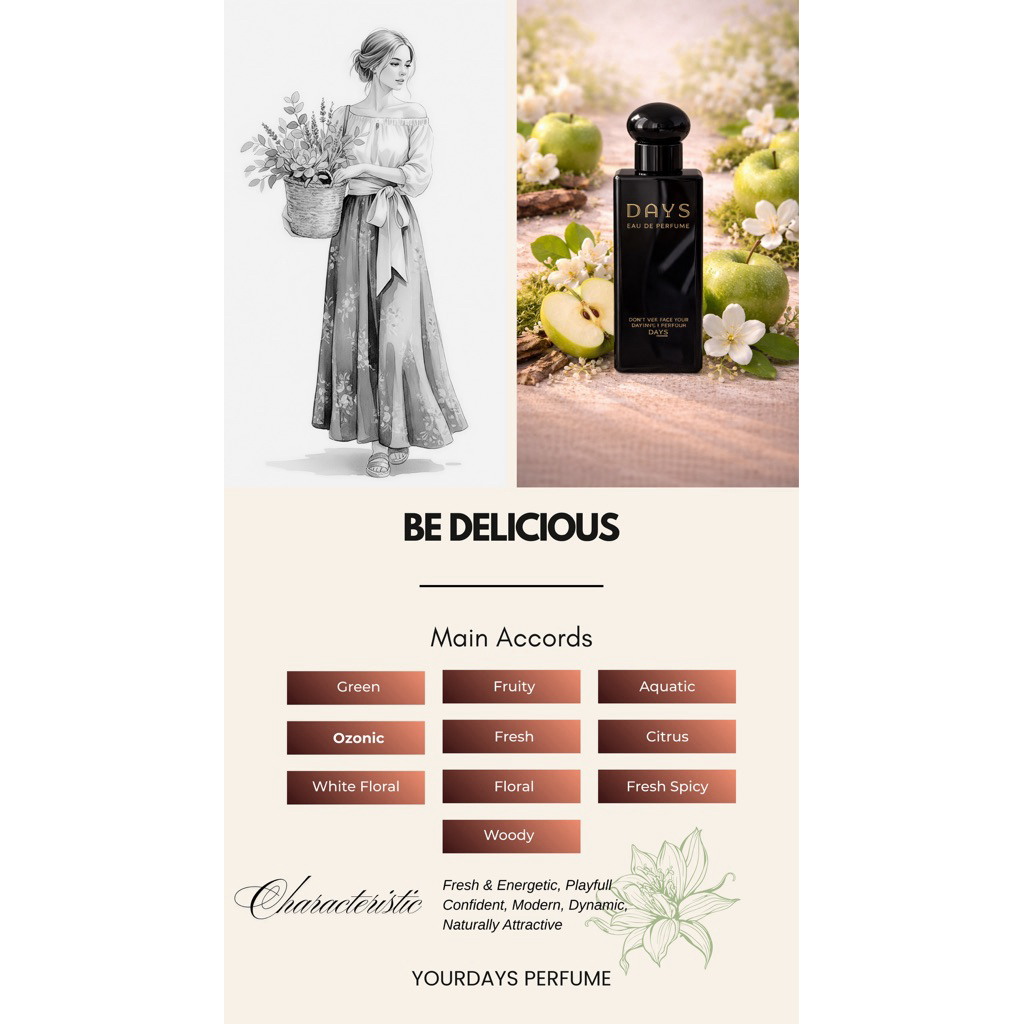 Days Parfum (inspired by) - Be Delicious