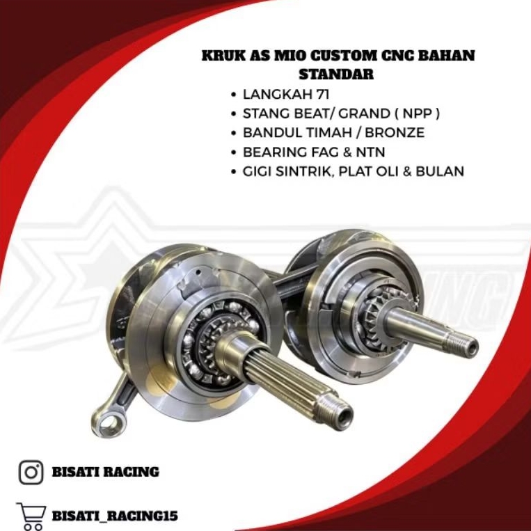 MIO 71MM || KRUK AS MIO SPORTY STROKE UP 71mm FULL MODIF