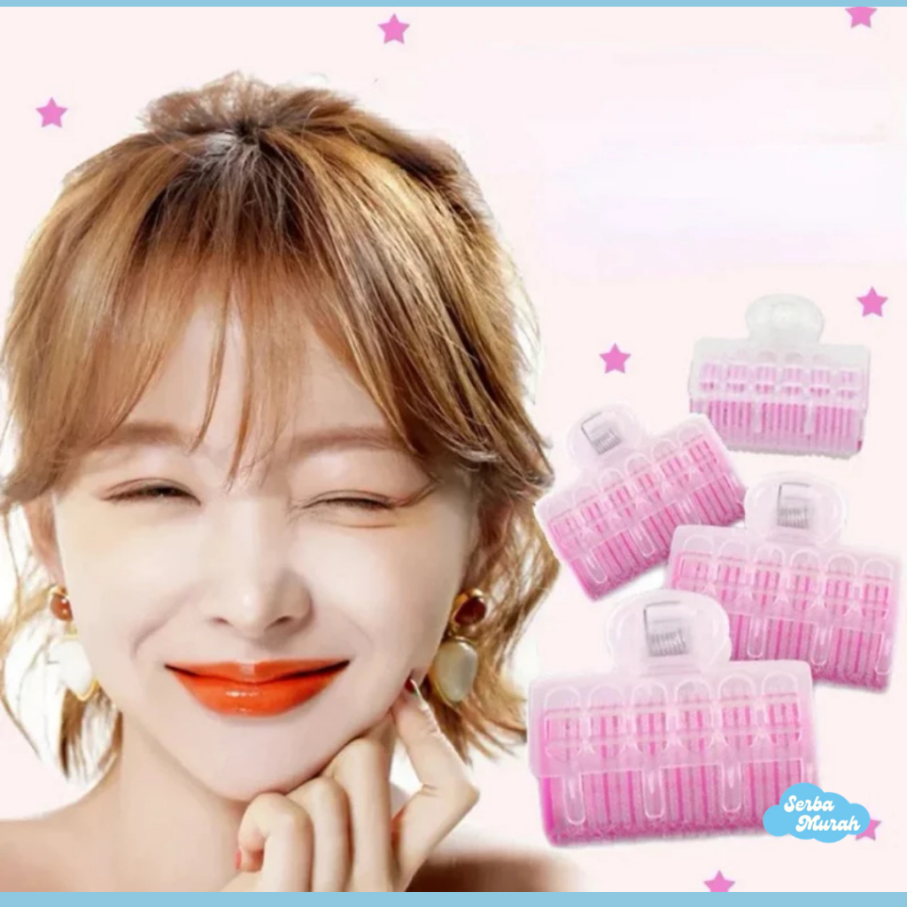 SET ROLL RAMBUT ISI 2 ROLL RAMBUT JEPIT BAHAN TEBAL