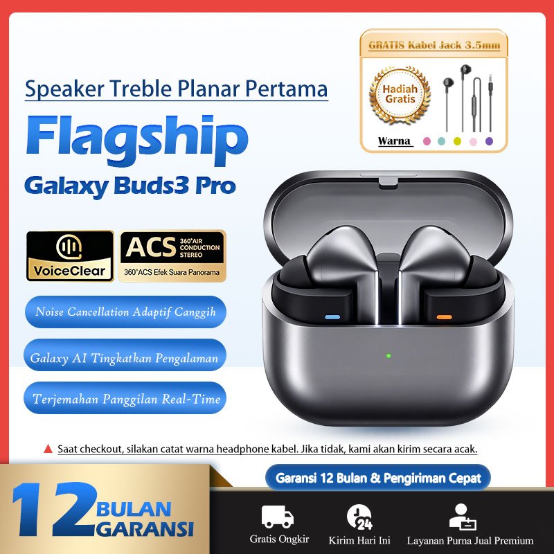 [COD]headset bluetooth earphone bluetooth bluetooth 5.4 earphone nirkabel super bass ENC ANC